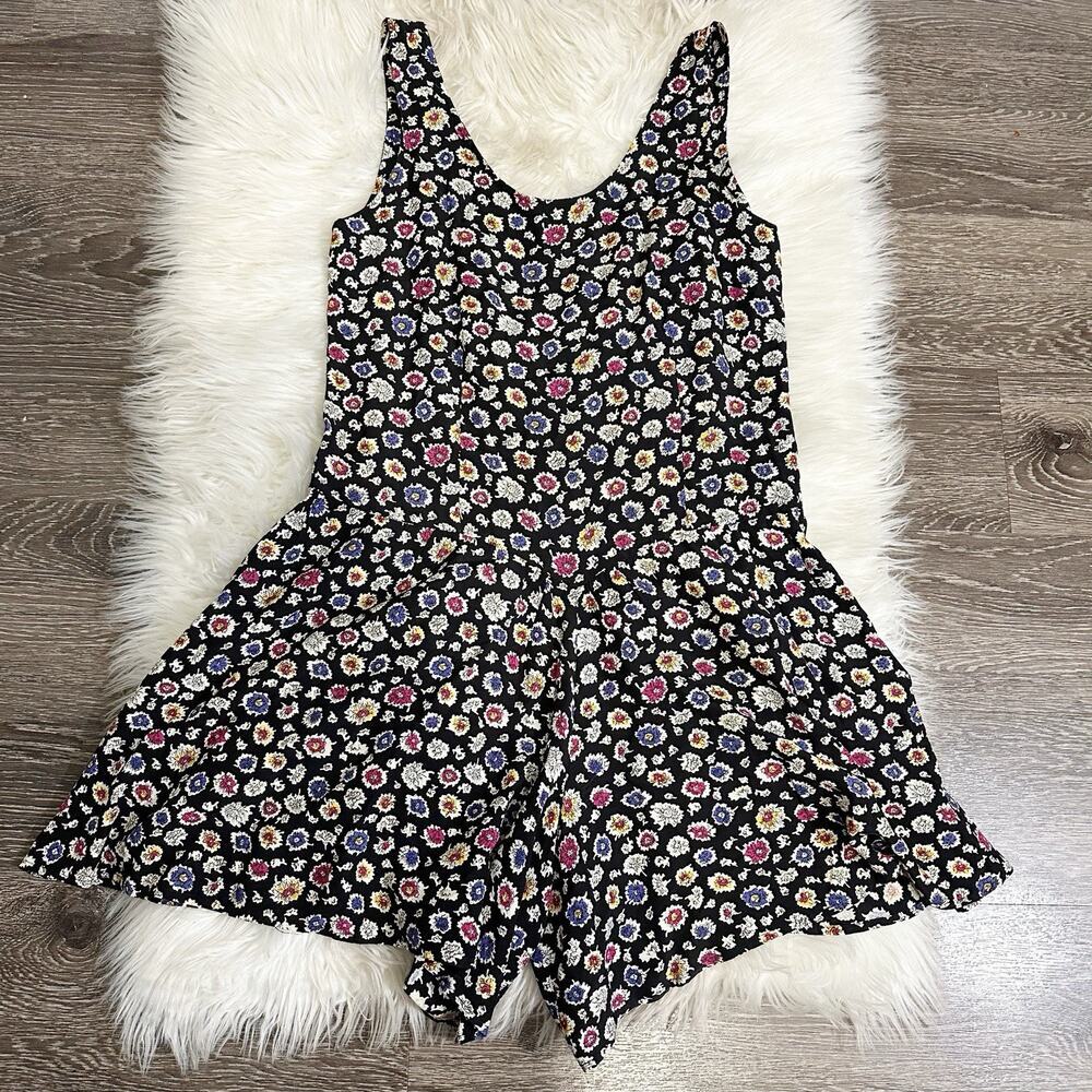 Vintage Y2K The Limited Womens Romper Size XS 90s Floral Scoop‎ Neck Sleeveless